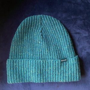 Teal wool beanie madewell
